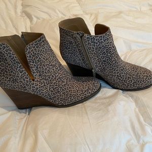 Lucky Brand wedge booties